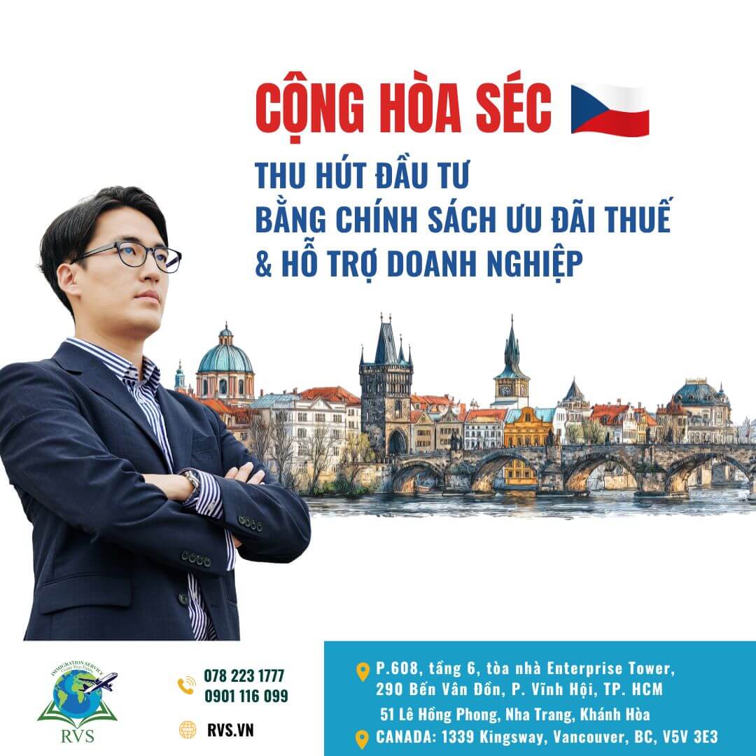 Cộng hòa Séc thu hút đầu tư bằng các ưu đãi thuế và chính sách hỗ trợ doanh nghiệp