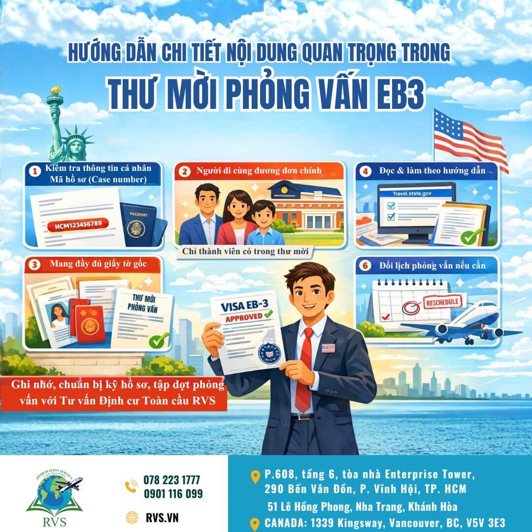 Thư mời phỏng vấn EB3