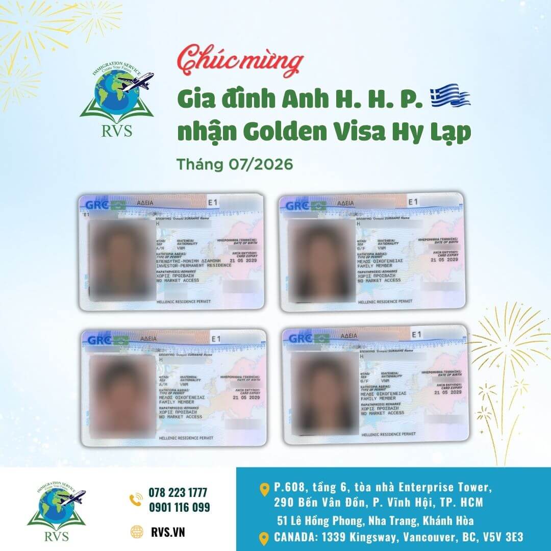 Chuc mung khach hang so huu Golden Visa Hy Lap
