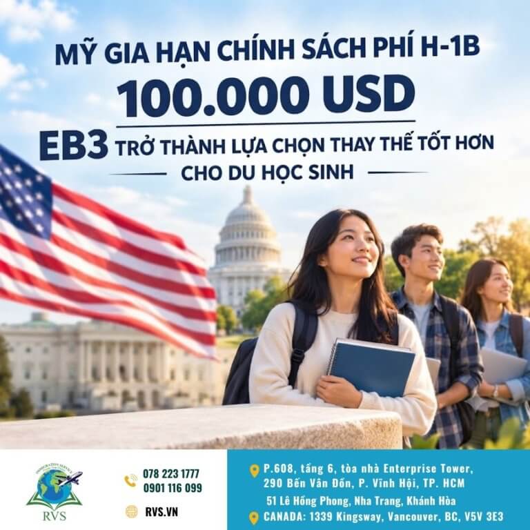 Visa EB3 định cư Mỹ